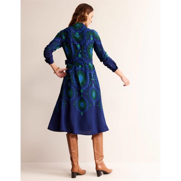 Boden Kate Midi Shirt Dress - Picture 2 of 9